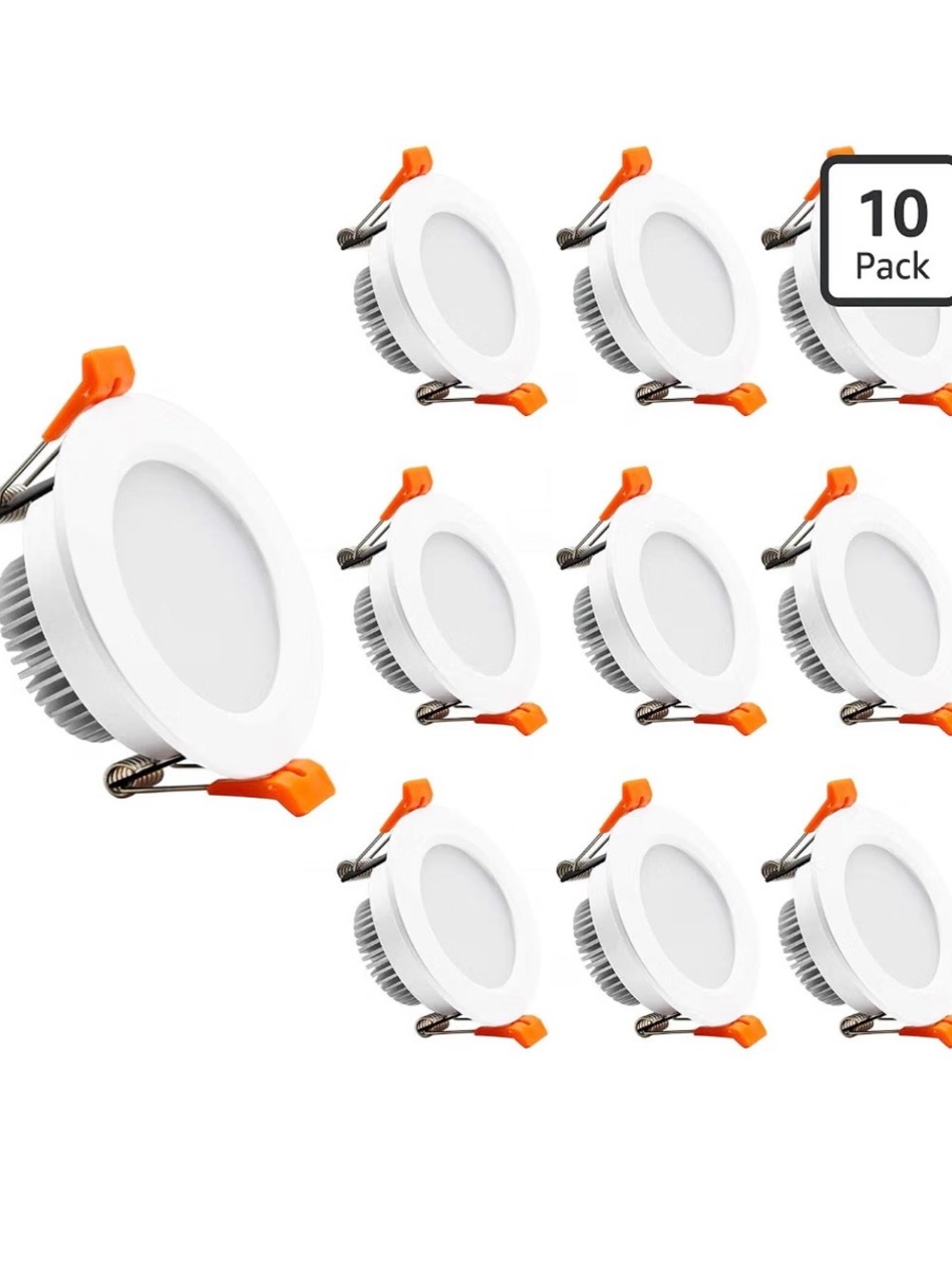 2 Inch LED Recessed Lighting, Dimmable Downlight 3W(35W Halogen Equivalent), CRI